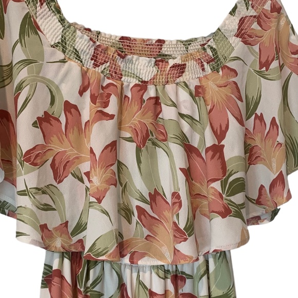 Show Me Your MuMu Floral Off-Shoulder Maxi Dress - Picture 9 of 9